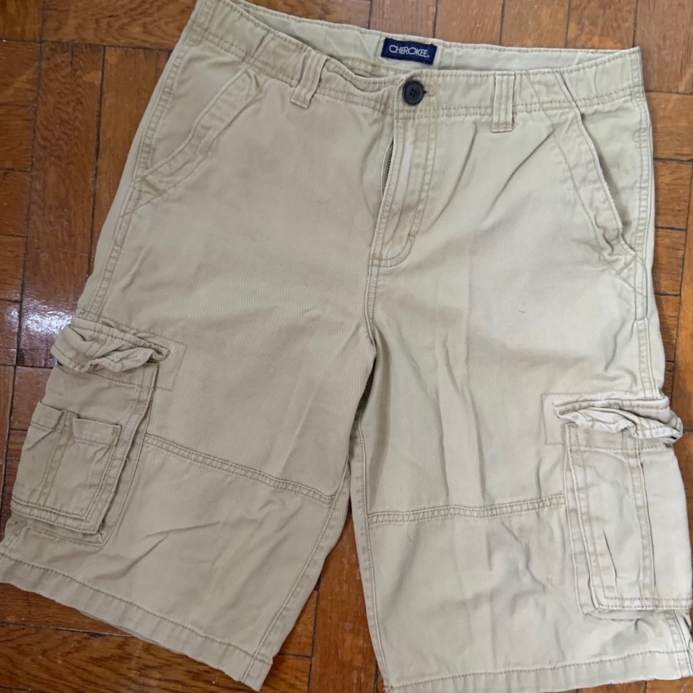 Chirokee boys shorts 16 distressed